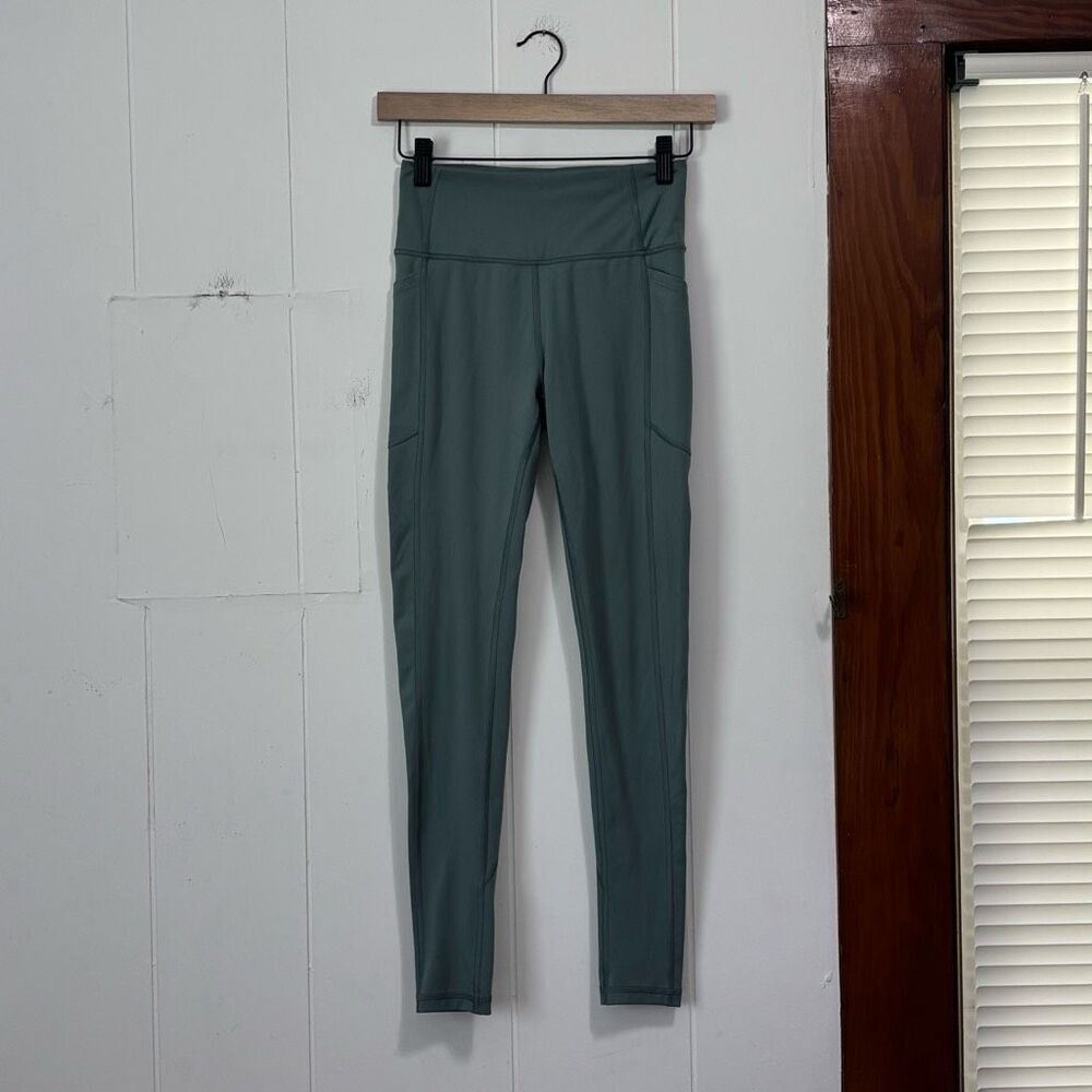 Victoria’s Secret Sage Green High Waist Leggings Size 4